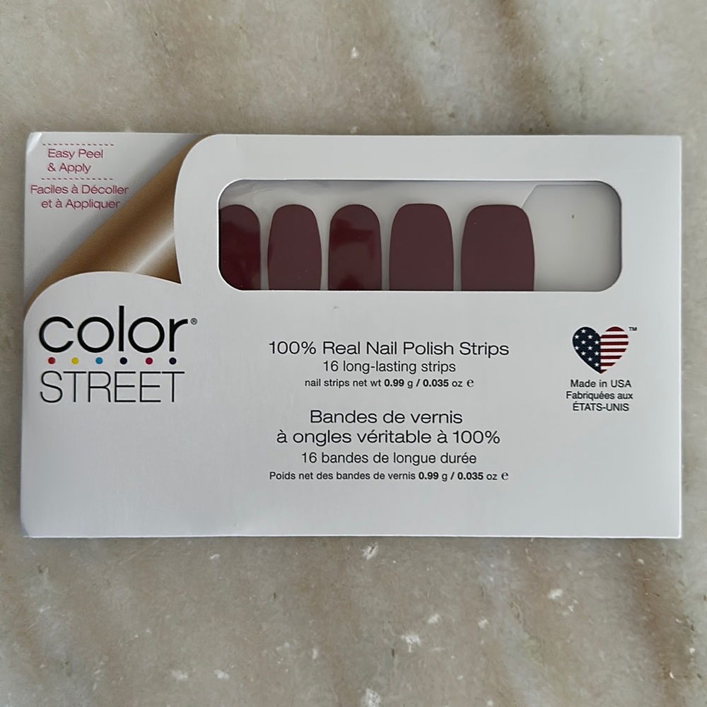 4/$15 | Venetian Velvet | Color Street nail strips